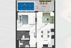 1 bedroom